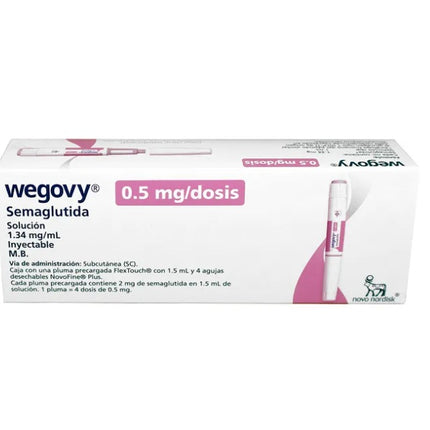 WEGOVY 0.5MG/DOSIS (R) (1.5ML .SOL.)