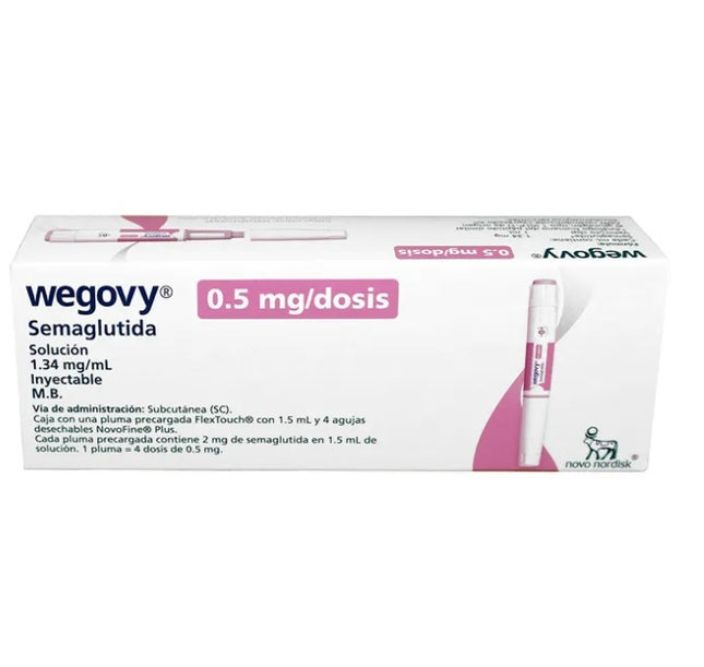 WEGOVY 0.5MG/DOSIS (R) (1.5ML .SOL.)