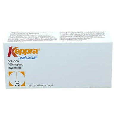 KEPPRA SOL INY  IV AMP C10 100MG