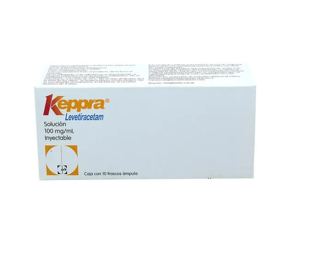 KEPPRA SOL INY  IV AMP C10 100MG