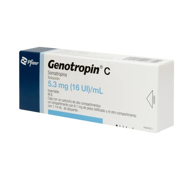 GENOTROPIN C 5.3MG (16UI) CAR CAJ C/1