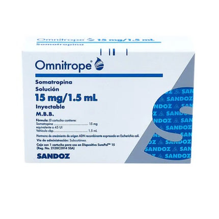 OMNITROPE 15MG/1.5ML C/1