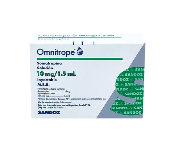 OMNITROPE 10MG/1.5ML C/1