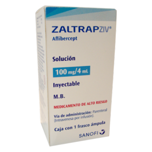 Zaltrapziv 100 mg / 4 ml