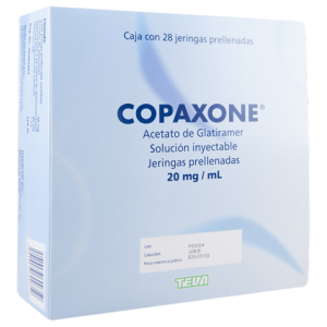 COPAXONE 20 MG C/28 JGAS