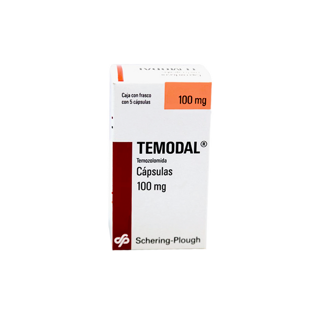 TEMODAL 100MG C/5 CAPS