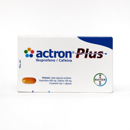 ACTRON PLUS 400MG/100MG C/10 CAP