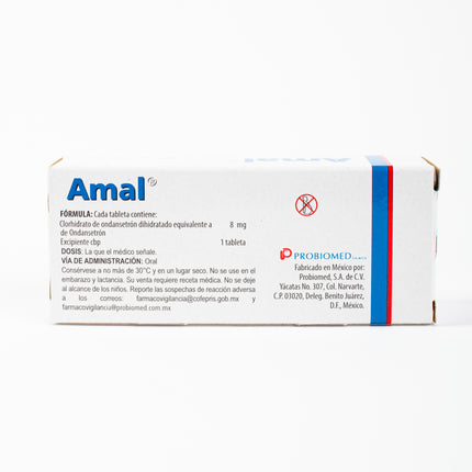 AMAL 8MG C/10 TAB