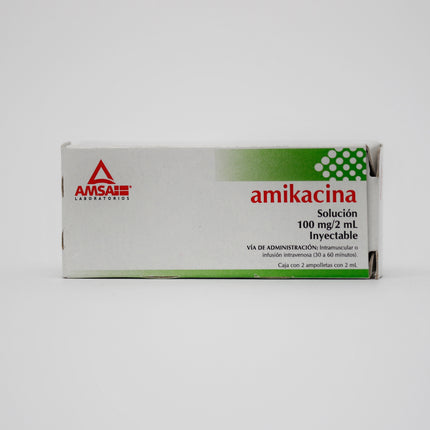AMIKACINA 100MG/2ML AMP C/2