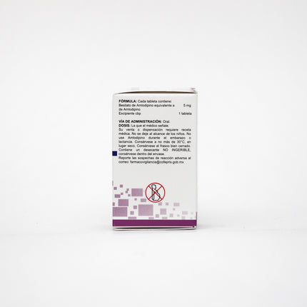 AMLODIPINO 5MG C/30 TAB