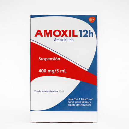 AMOXIL 12H 400MG SUSP 50ML