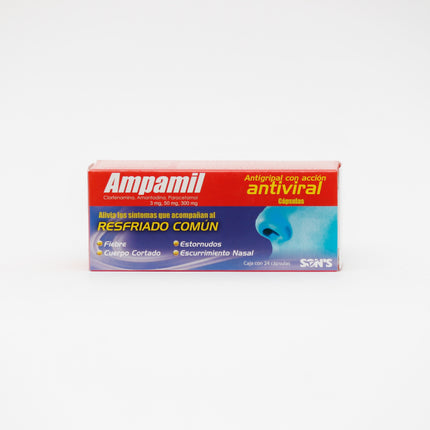 AMPAMIL 3/50/300MG CAP C/24