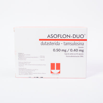 ASOFLON DUO 0.5/0.40MG C/30CAP