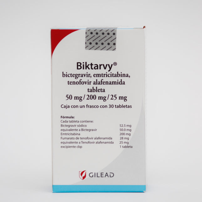 BIKTARVY 50MG/200MG/25MG TAB C/30