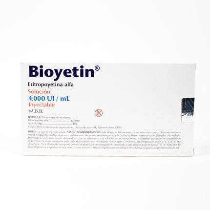 BIOYETIN 4,000UI/0.3ML  C/6 JGA PRELL