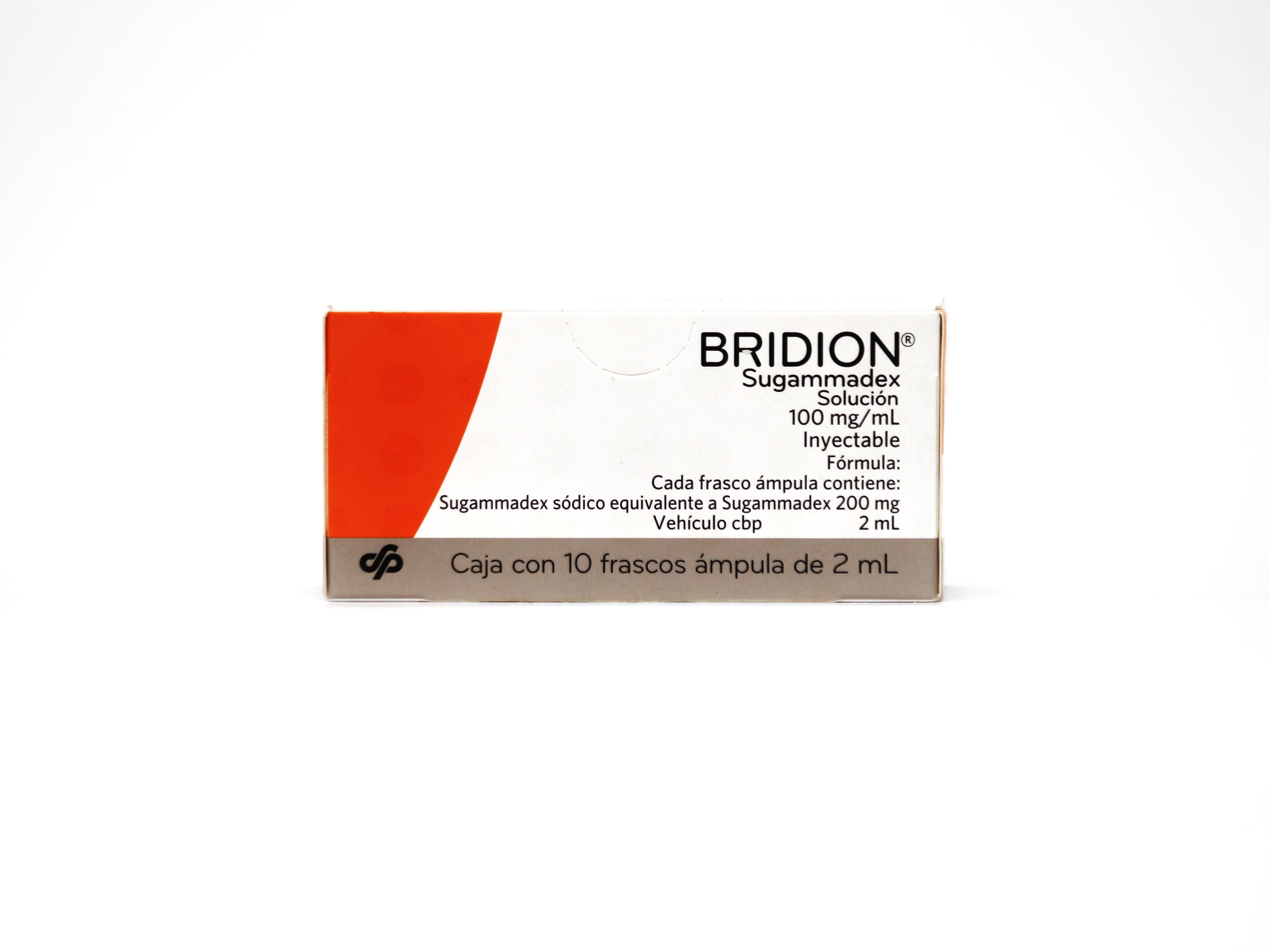 Brition Injection BRIDION 100MG/1ML FA C/10 – Proasse
