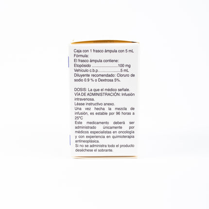 CAVEP 100MG/5ML 10 PIEZAS