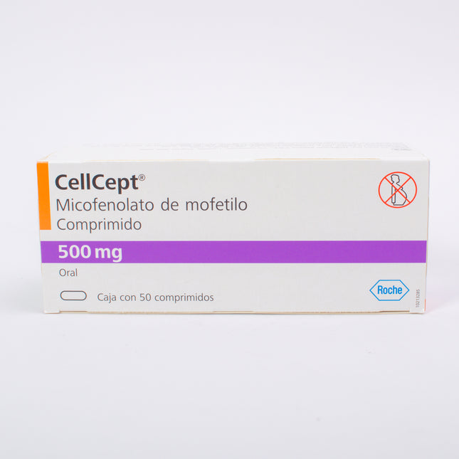 CELLCEPT 500 MG 50 CPR