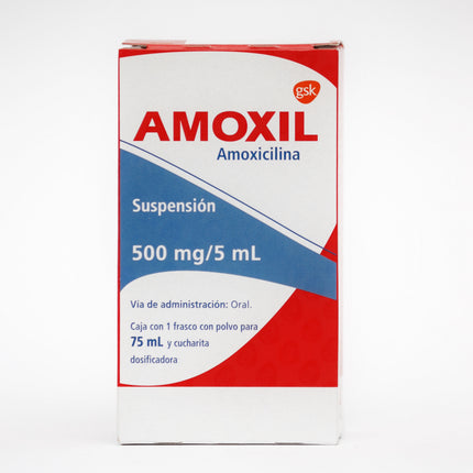 AMOXIL PED 500MG SUSP 75ML