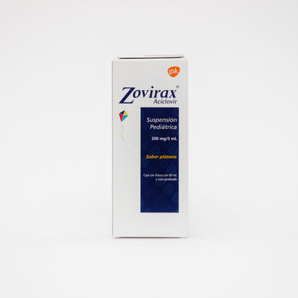 ZOVIRAX PED 200MG SUSP 60ML